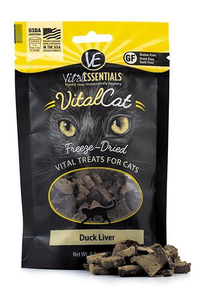 Vital Essentials Duck Liver Freeze Dried Cat Treats