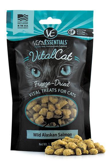 Vital Essentials Wild Alaskan Salmon Freeze Dried Cat Treats