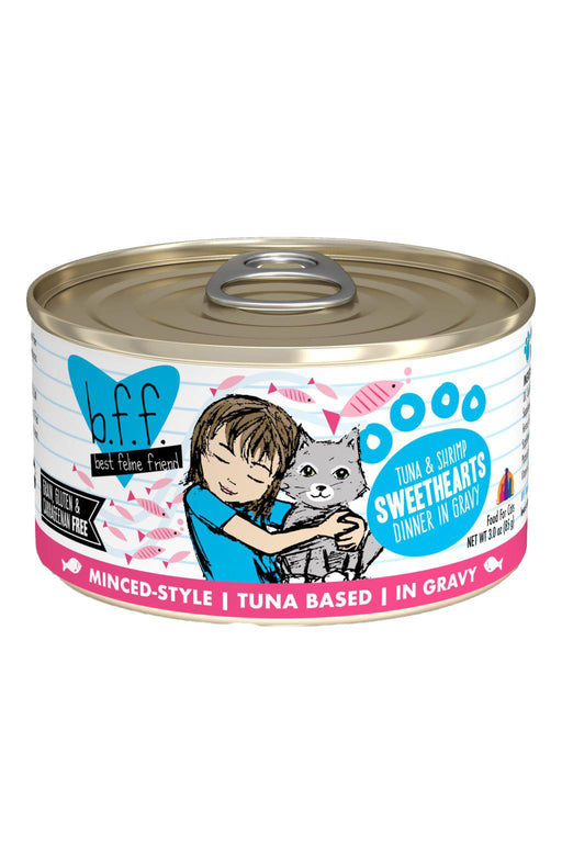 B.F.F. Tuna & Shrimp Sweethearts Wet Cat Food
