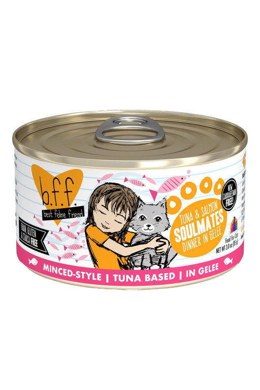 B.F.F. Tuna & Salmon Soulmates Wet Cat Food