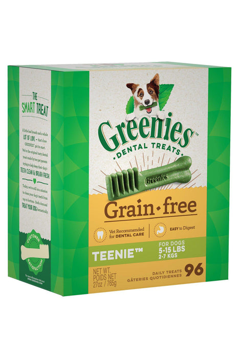 Greenies Grain Free Teenie Dental Dog Treats