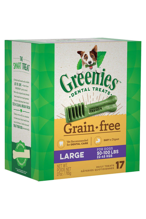 Greenies Grain Free Large Dental Dog Treats