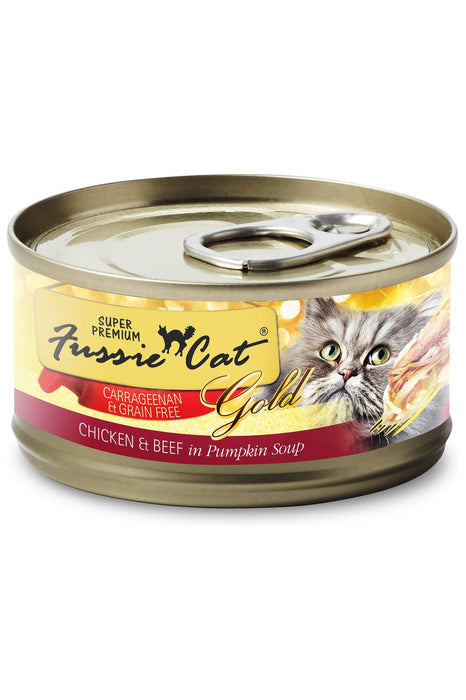 Fussie Cat Chicken and Beef in Pumpkin Soup Wet Cat Food