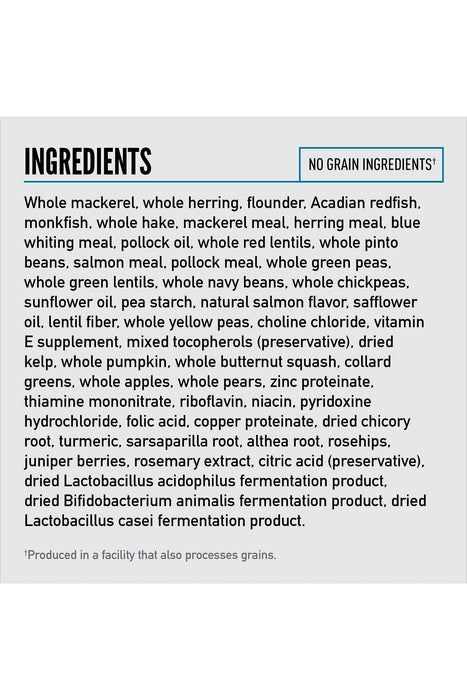 Orijen Six Fish Dry Cat Food  Ingredient Deck