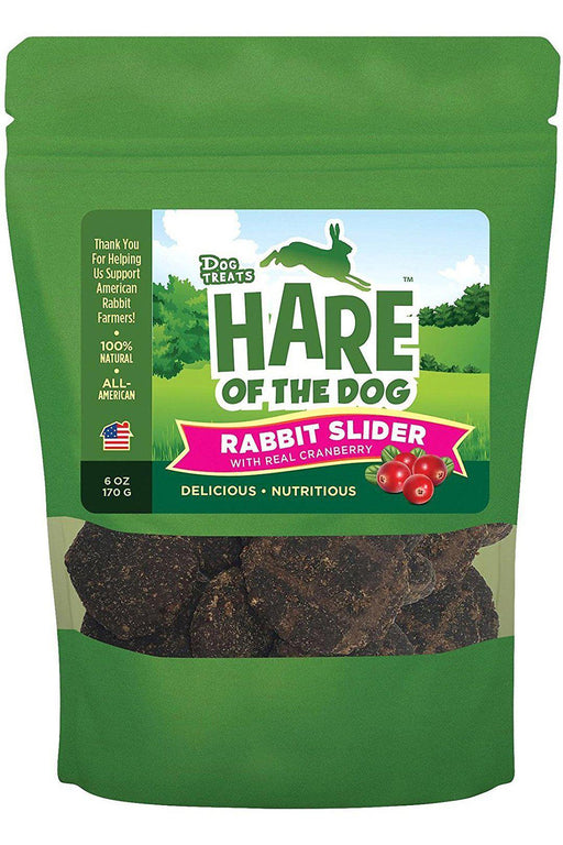 Hare of the Dog 100% Rabbit Sliders Dog Treats
