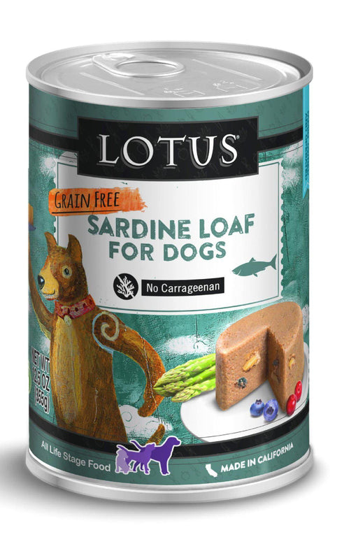 Lotus Sardine Loaf Wet Dog Food