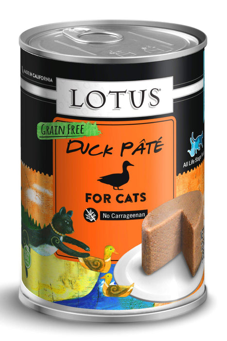 Lotus Duck & Vegetable Pate Wet Cat Food