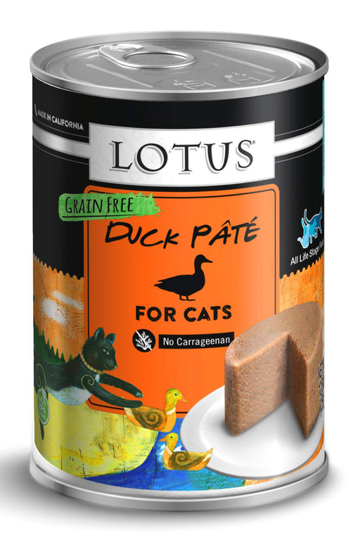 Lotus Duck & Vegetable Pate Wet Cat Food