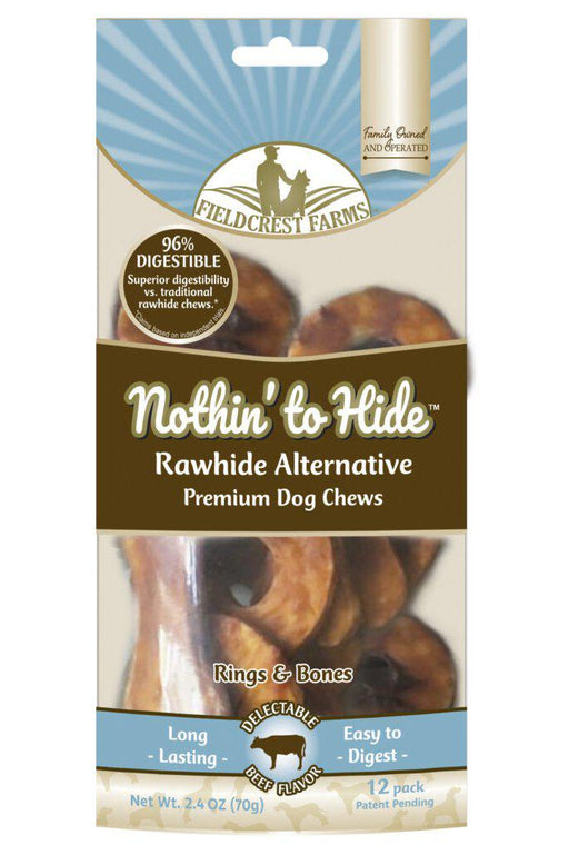 Nothin to Hide Beef Ring and Bone 12 Pack Bag