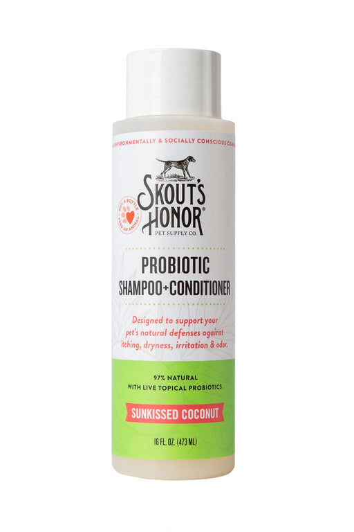 Skout's Honor Probiotic Sunkissed Coconut Shampoo + Conditioner