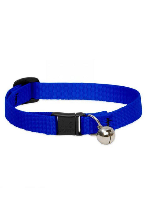 LupinePet Basics Blue Cat Safety Collar with Bell