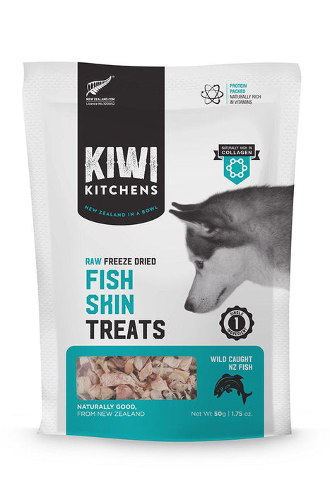 Kiwi Kitchens Freeze Dried Fish Skin Dog Treats