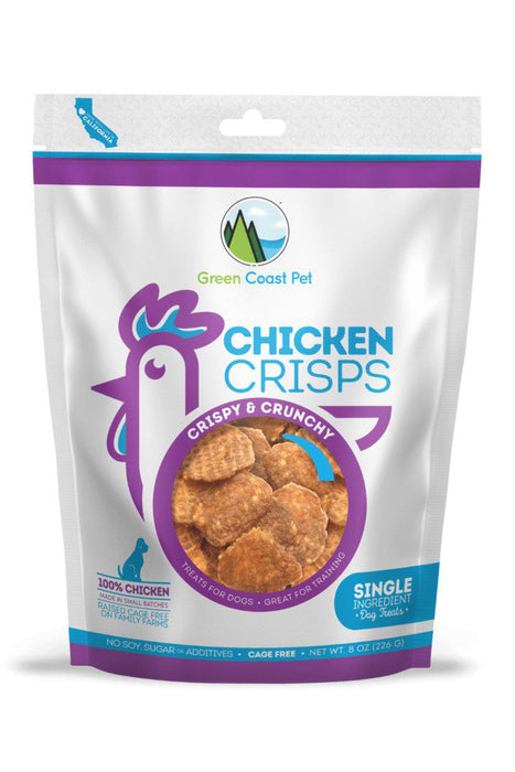 Green Coast Chicken Crisps Dog Treats