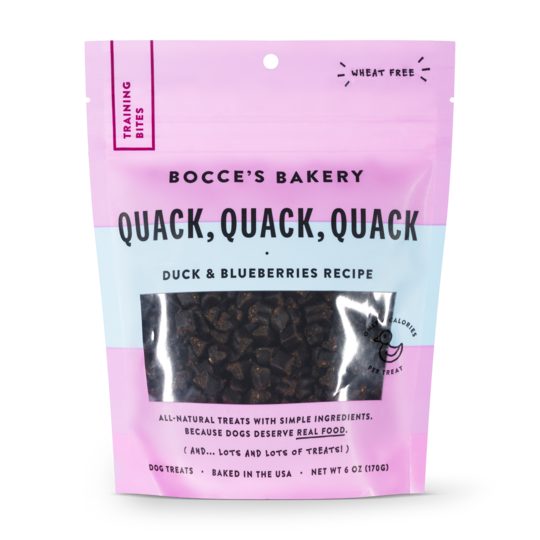 Bocce's Everyday Training Quack Quack Quack Dog Treats