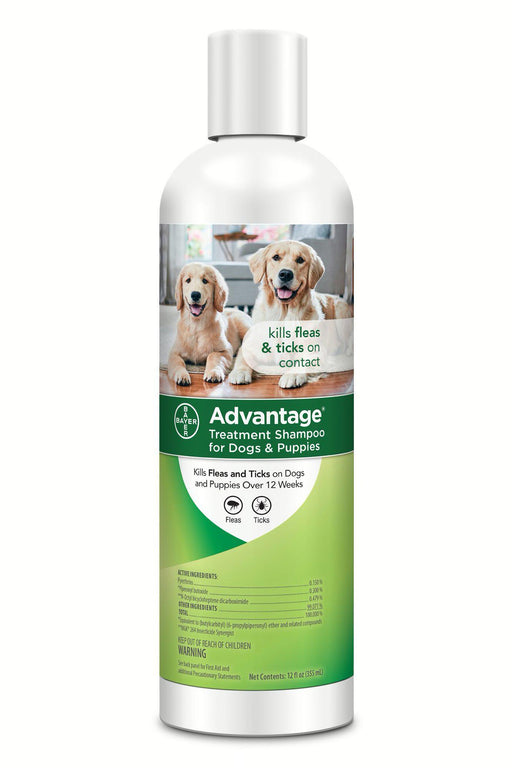 Advantage Flea & Tick Treatment Shampoo For Dogs