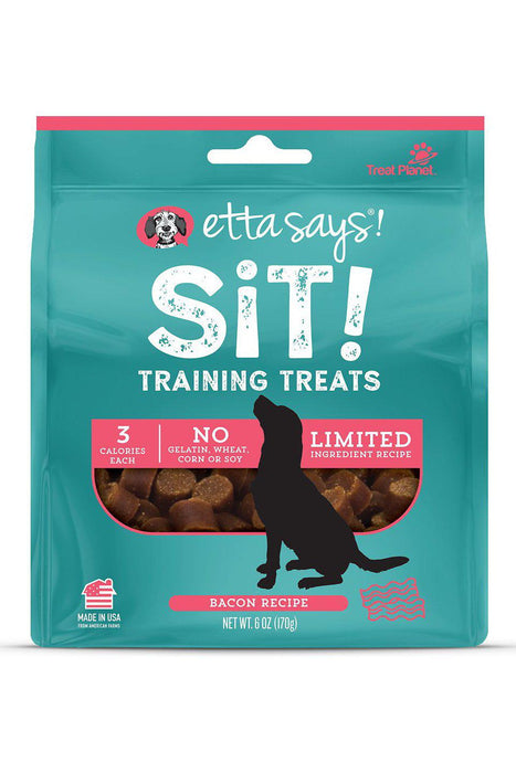 Etta Says Sit! Bacon Training Dog Treats