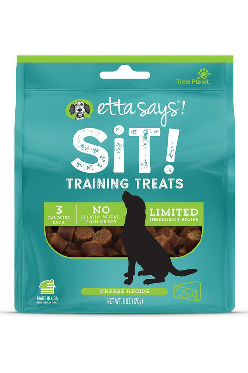 Etta Says Sit! Cheese Training Dog Treats