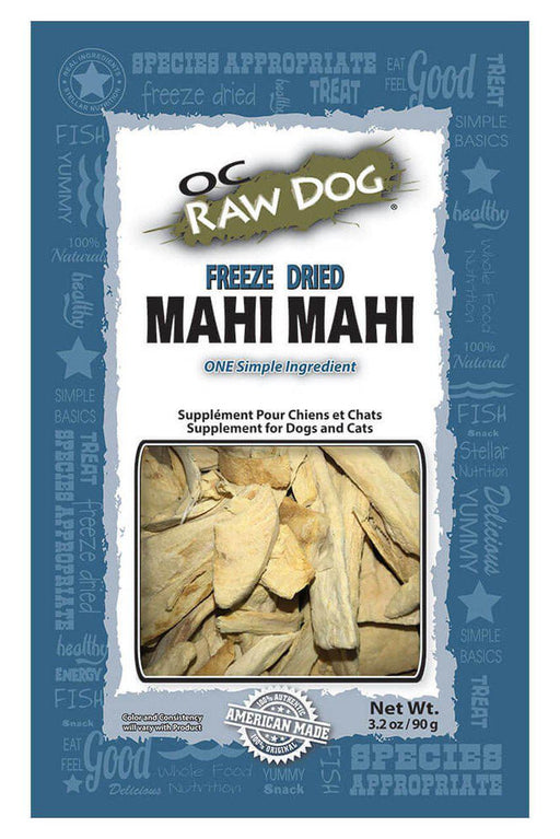 OC Raw Dog Freeze Dried Mahi Mahi Dog Treats