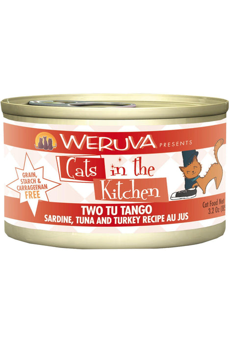 Cats in the Kitchen Two Tu Tango Sardine, Tuna & Turkey Wet Cat Food