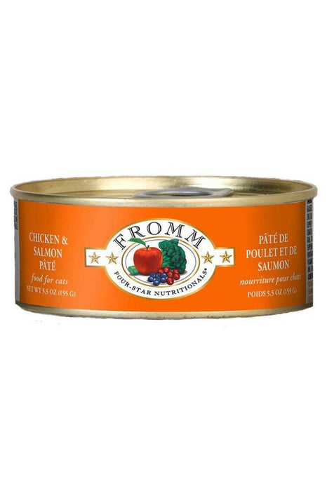 Fromm Four-Star Chicken and Salmon Pate Wet Cat Food