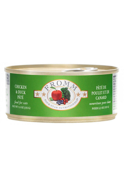 Fromm Four-Star Chicken and Duck Pate Wet Cat Food