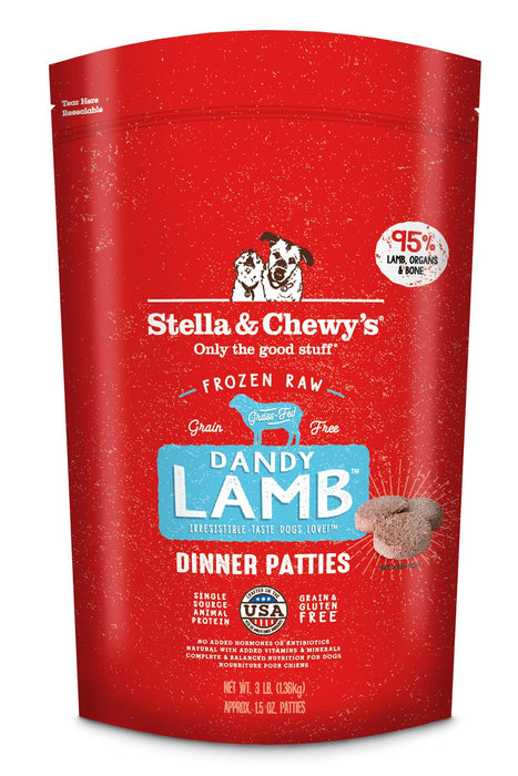 Stella and Chewy's Dandy Lamb Frozen Raw Dog Food