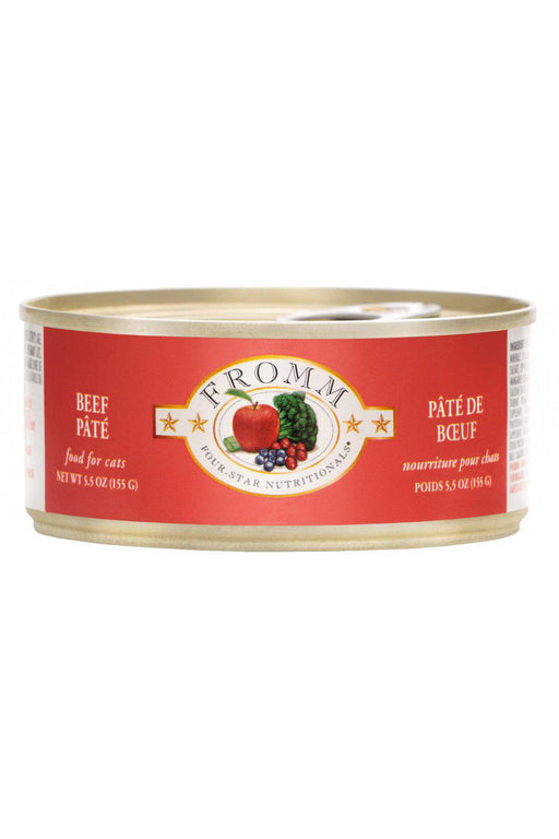 Fromm Four-Star Beef Pate Wet Cat Food