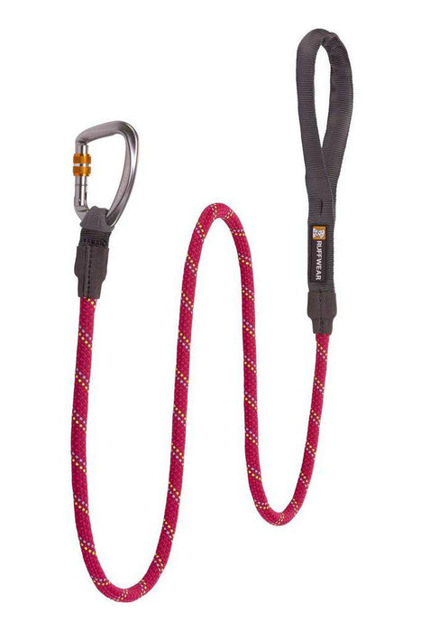 Ruffwear Knot-A-Leash Hibiscus Pink Rope Dog Leash