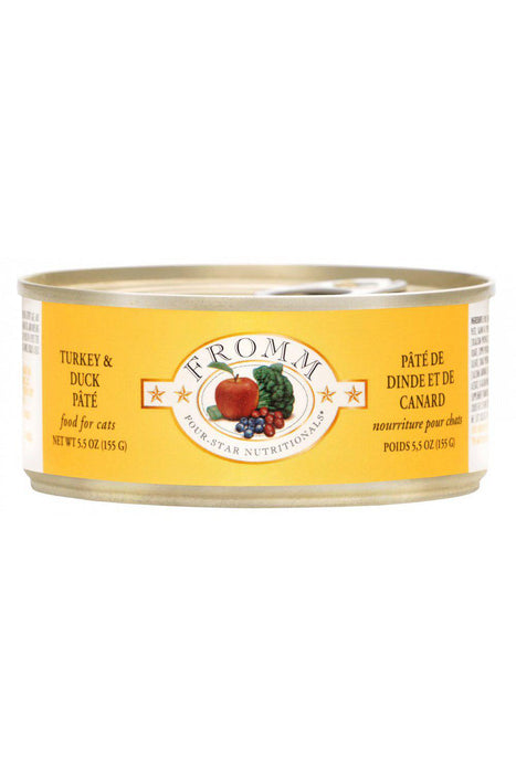Fromm Four-Star Turkey and Duck Pate Wet Cat Food