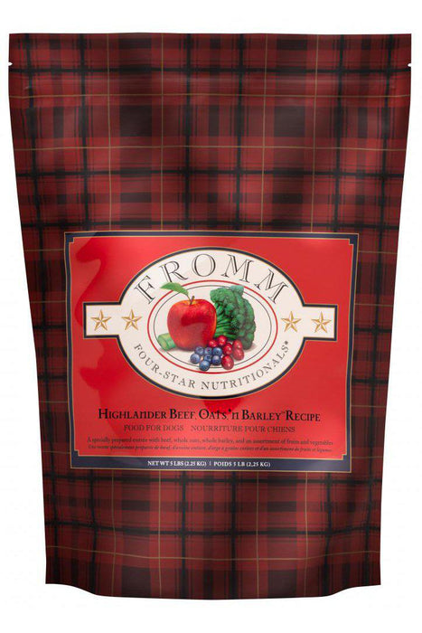 Fromm Four Star Highlander Beef Oats and Barley Dry Dog Food
