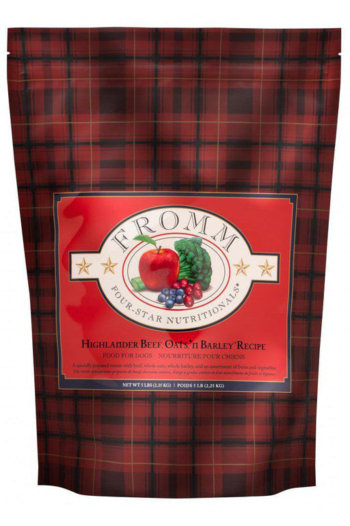Fromm Four Star Highlander Beef Oats and Barley Dry Dog Food