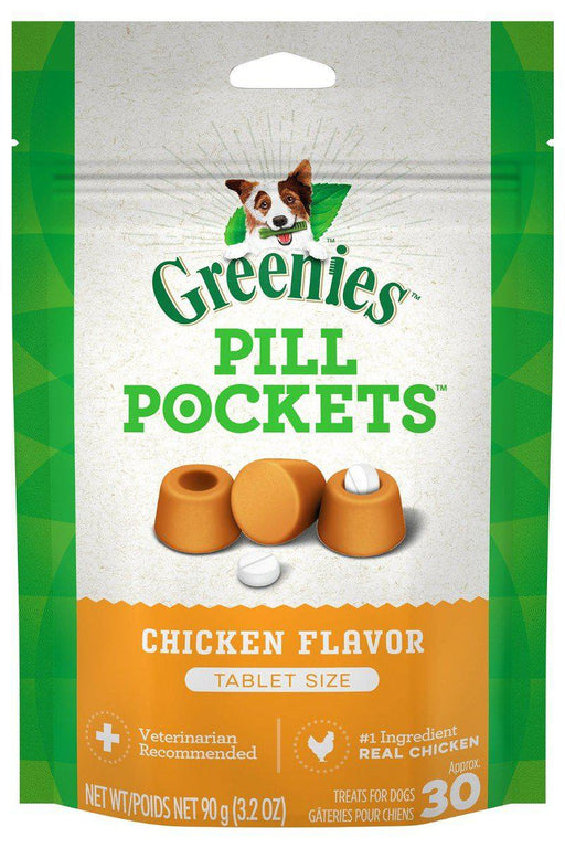 Greenies Pill Pockets Chicken Flavor Capsules for Dogs