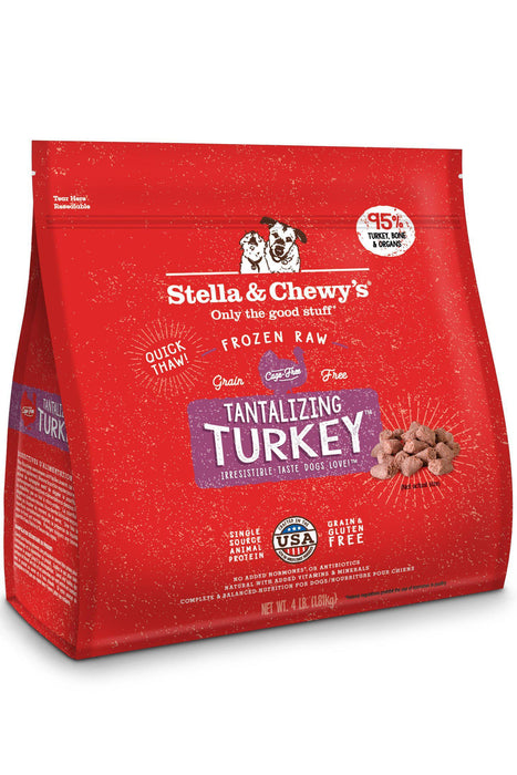 Stella and Chewy's Tantalizing Turkey Dinner Morsels Frozen Raw Dog Food