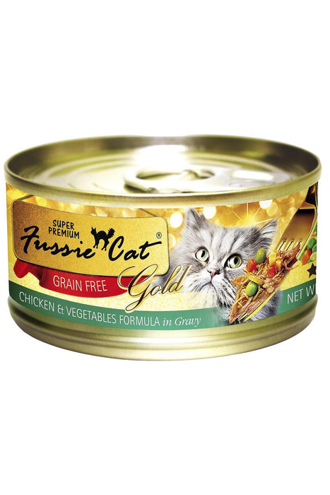 Fussie Cat Chicken and Vegetables in Gravy Wet Cat Food