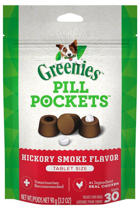 Greenies Pill Pockets Hickory Smoke Flavor for Dogs