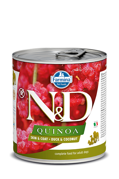 Farmina N&D Skin & Coat Quinoa & Duck Wet Dog Food