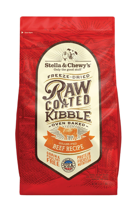 Stella and Chewy's Raw Coated Grass-Fed Beef Dry Dog Food