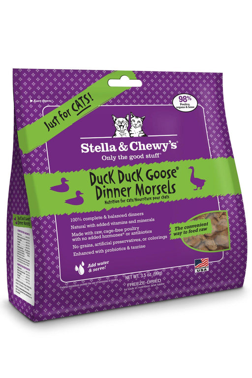 Stella and Chewy's Duck Duck Goose Freeze Dried Cat Food