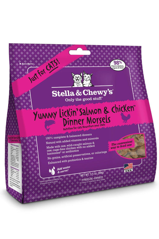 Stella and Chewy's Salmon and Chicken Freeze Dried Cat Food