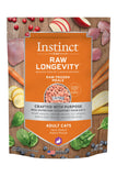 Instinct Longevity Rabbit Bites Raw Cat Food Front