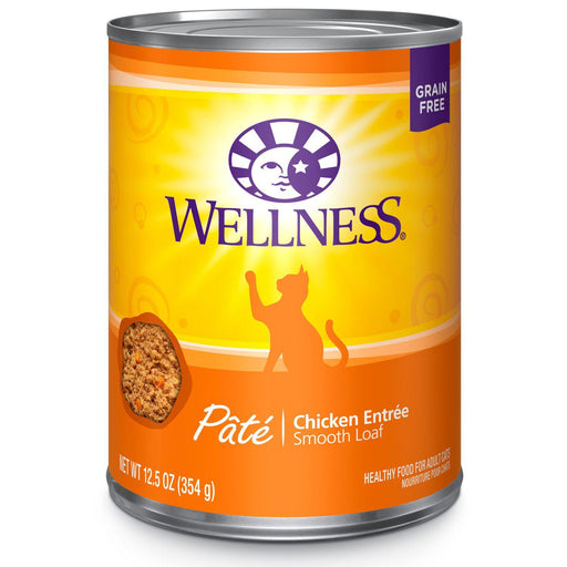 Wellness Chicken Canned Cat Food, 12 oz