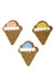 Bosco & Roxys BARK-day  Mini Ice Cream Cone Dog Treat