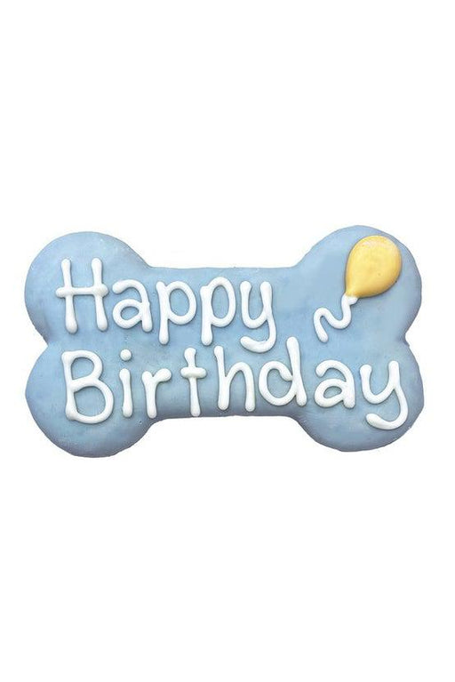 Bosco & Roxys BARK-day  Blue Bone 6 in Dog Treat