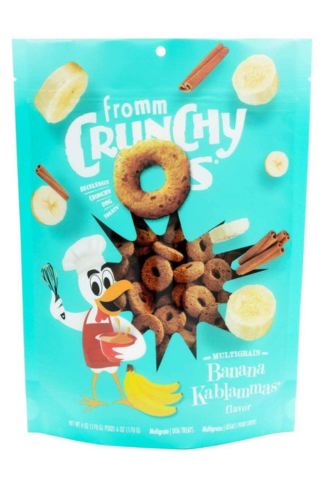 Fromm Crunchy O's Banana Kablammas Dog Treats