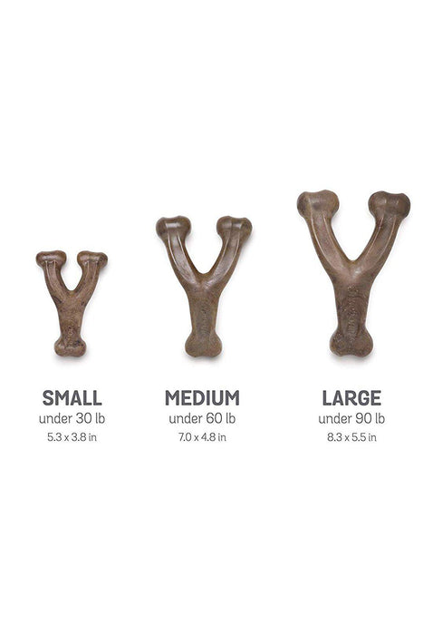 Benebone Bacon Flavored Wishbone Dog Chew