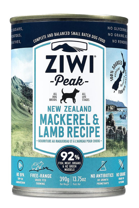 Ziwi Peak Mackerel & Lamb Recipe Wet Dog Food
