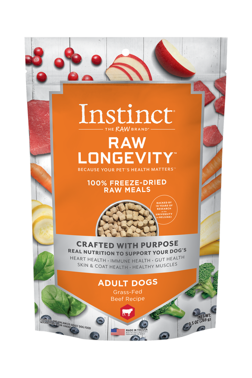 Instinct Longevity Beef Bites Freeze Dried Dog Food