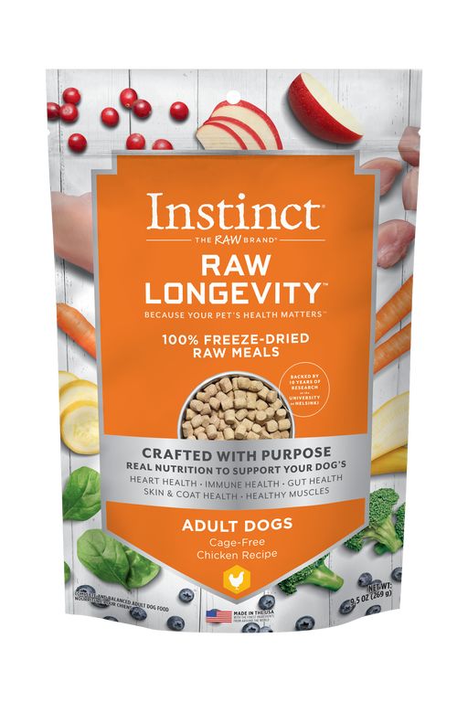 Instinct Longevity Chicken Bites Freeze Dried Dog Food