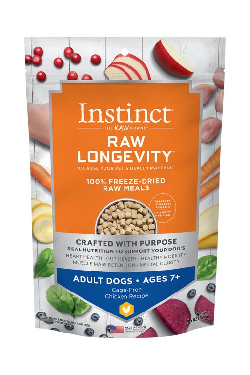 Instinct Longevity Senior Chicken Bites Freeze Dried Dog Food