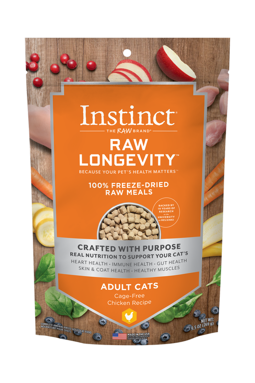 Instinct Longevity Chicken Bites Freeze Dried Cat Food
